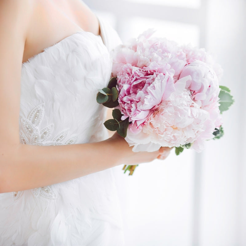 Bouquet mariage rond