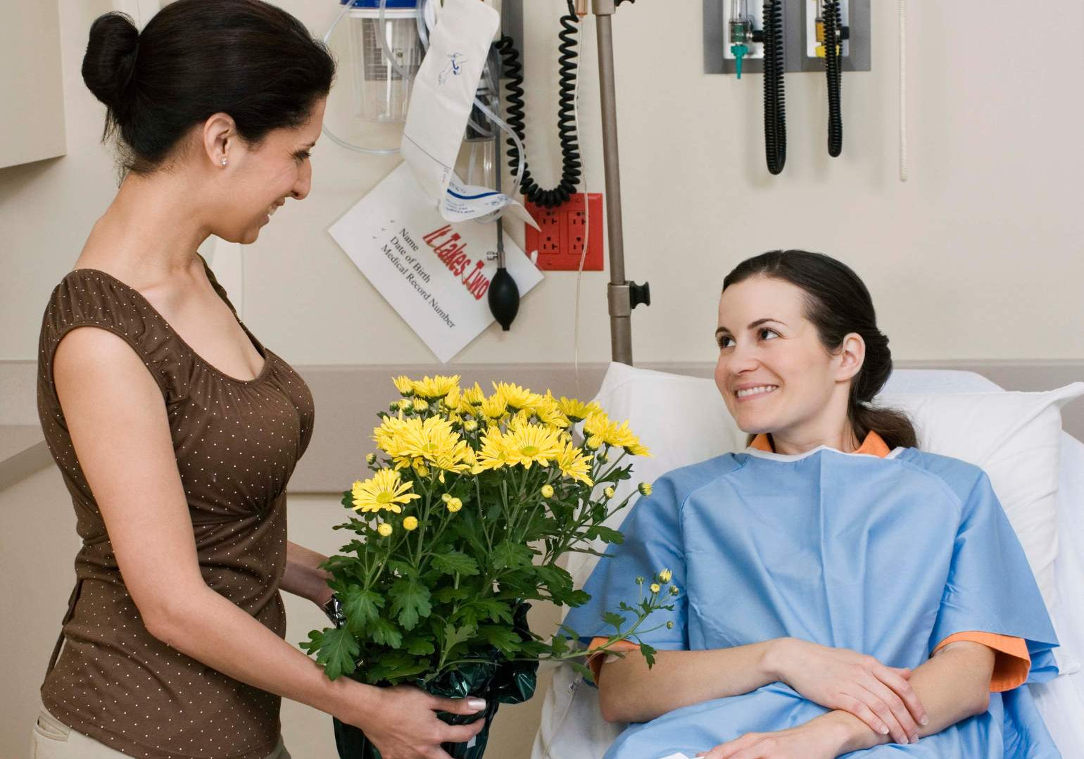 Des fleurs pour un prompt rétablissement