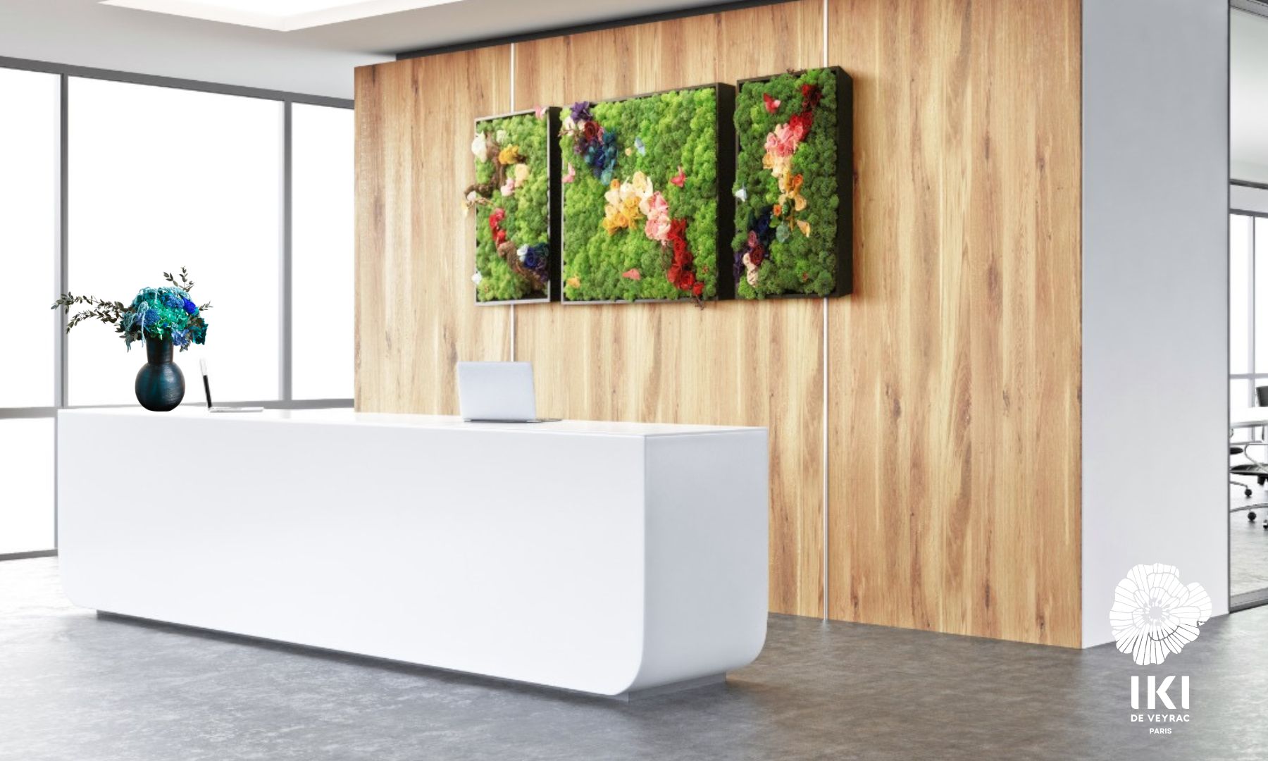 Habillez vos murs de nature, décoration florale