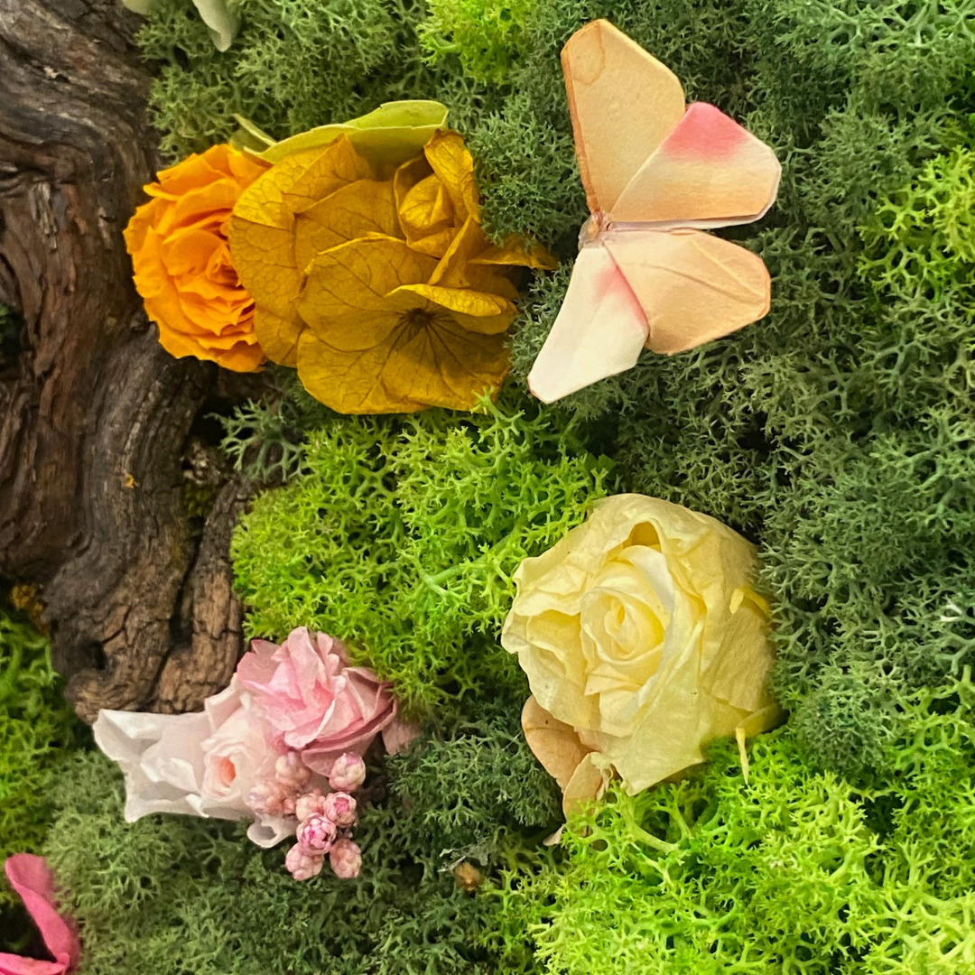 Bijouterie florale « Papillons »