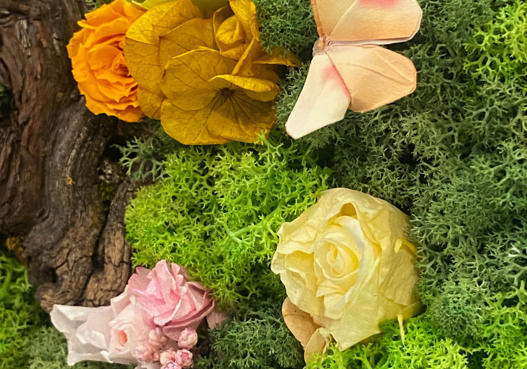 Bijouterie florale « Papillons »