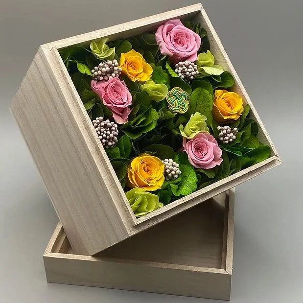 cube floral IKI Monet