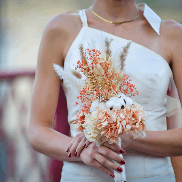 Bouquet de mariée - Collection Orange