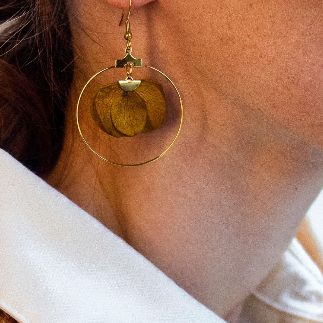 boucle d'oreille terra cotta zoom