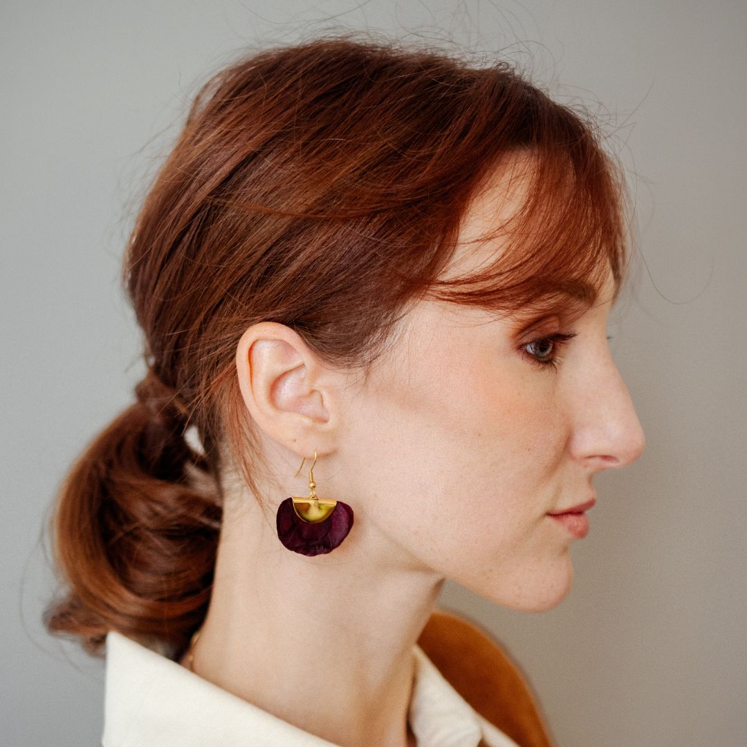 accessoires rouge grenat