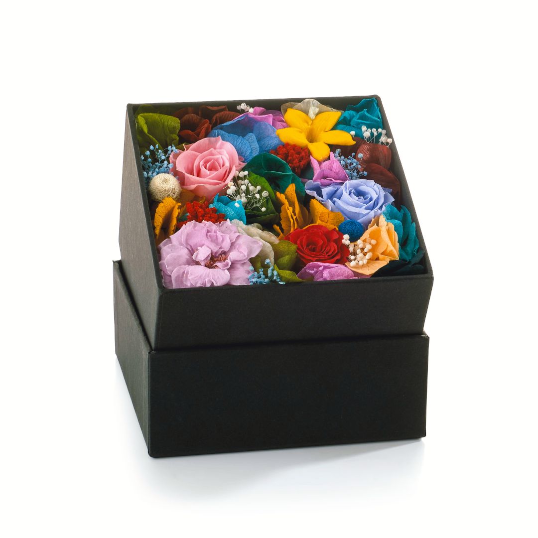 flower box multicolore